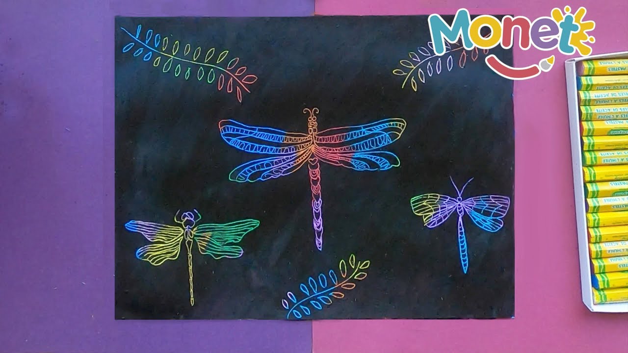 DIBUJO MÁGICO de esgrafiado