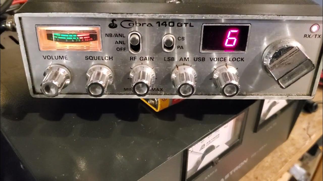 cobra 140gtl ssb cb radio YouTube