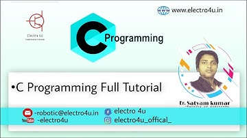 C Programming Language By Saytam Kumar