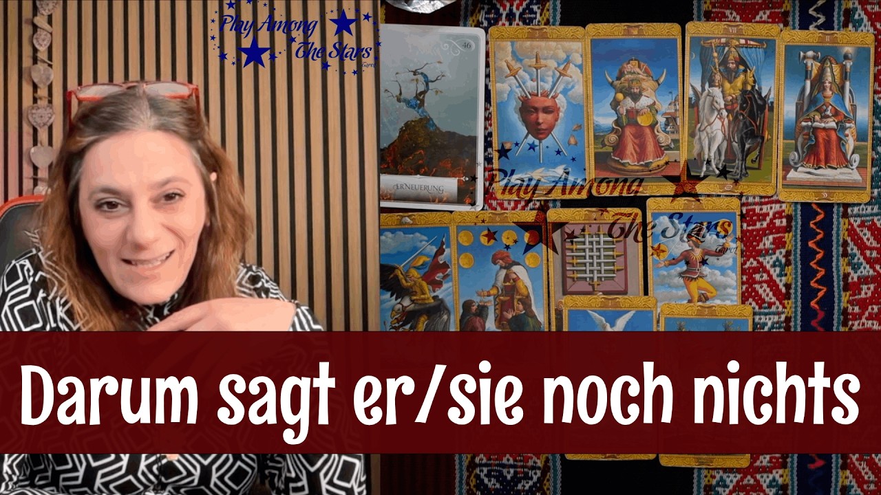 Warum redet er sie nicht Klartext? Tarot