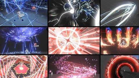 My Realtime VFX Portfolio Showreel（unity）in 2024