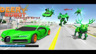 Deer Robot Car Game #01 – Robot Transforming Games -New Gameplay Walkthrough. screenshot 3