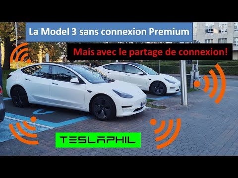 La vie sans connexion Premium : top avec le partage de connexion sur ma Model 3