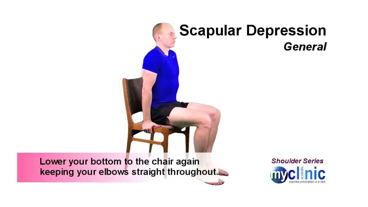 Shoulder Series Scapular Depression YouTube