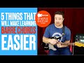 5 Things That Will Make Learning Barre Chords Easier