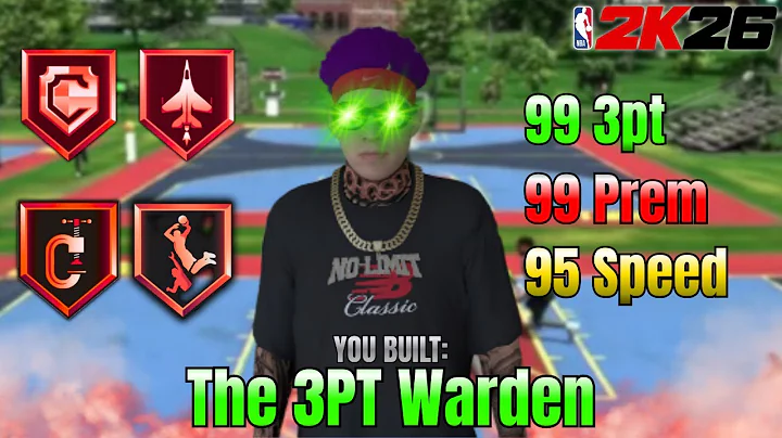 *NEW* 6'4 META LOCKDOWN is RIDICULOUS in NBA 2K26! 99 3pt, 99 Prem, & 95 Speed!