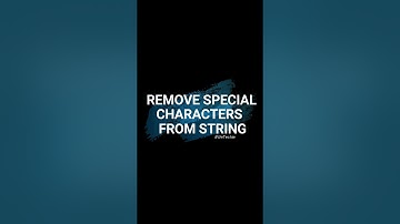 How to make your code error-free by removing special character #java #interview #coding #programming