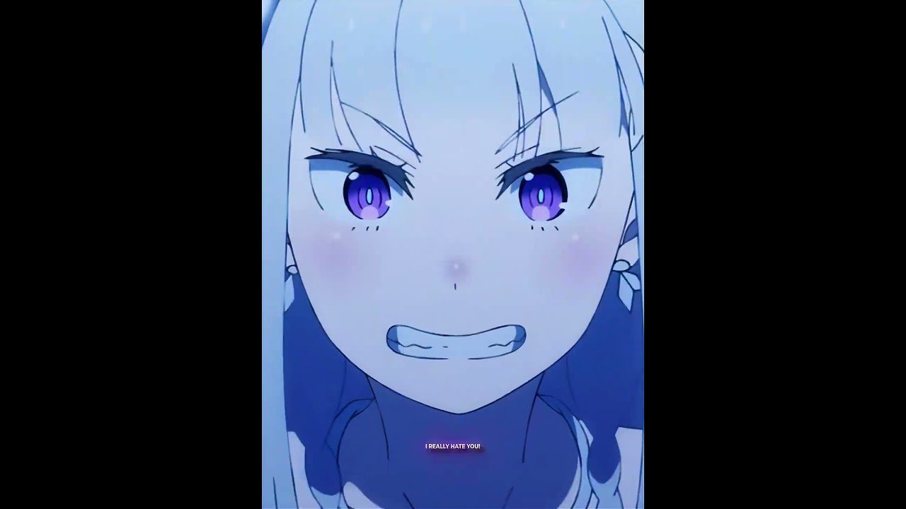 Emilia had enough 😂#rezero #anime #animeedit #amv