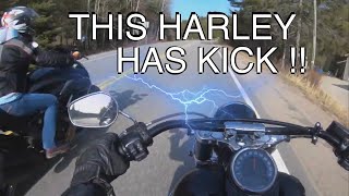 Harley softail 107 (motovlog). Girl on Ducati Diavel by two wheeled warrior 203 views 2 years ago 6 minutes, 45 seconds