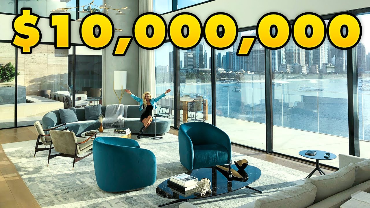 Inside a $10,000,000 DUBAI Penthouse with SECRET DOOR | One Palm