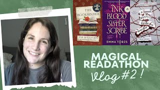 Magical Readathon Fall Semester Reading Vlog #2!
