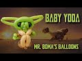 Baby Yoda (The Child) Balloon Animal Tutorial (Balloon Twisting and Modeling #41)