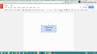 Google Drawing- Basic