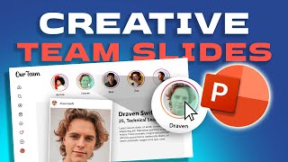 InstagramInspired TEAM SLIDES in PowerPoint  How to make them.