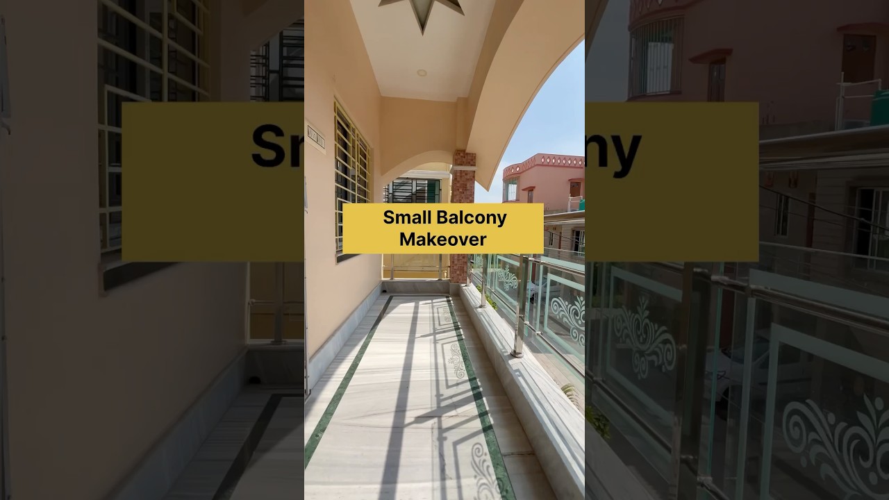 Small balcony makeover with plants 🪴 Amazon finds @Meesho  #balconydecorideas