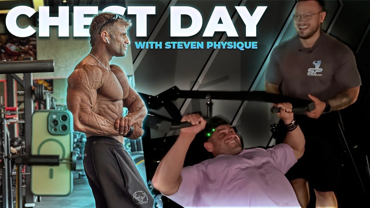 How to BUILD A MASSIVE CHEST with Steven Physique - YouTube