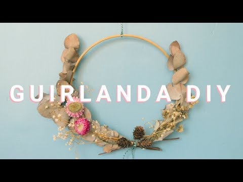 Como fazer uma guirlanda de flores #48