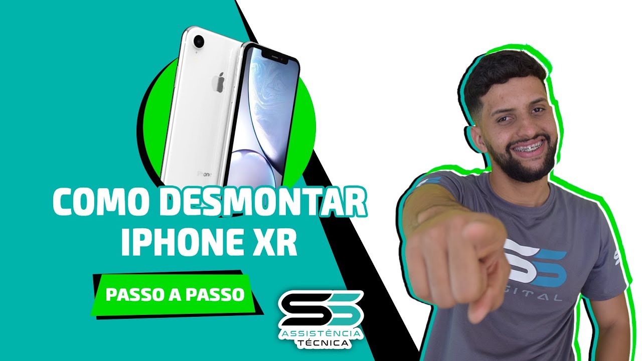 IPHONE XR DESMONTAGEM COMPLETA
