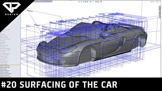 Learning Solidworks #20 : Surfacing of the car part | Car Modeling | Surfacing | DP DESIGN