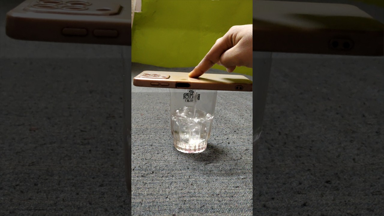 New Trend viral video || The glass filled with water automatically as soon as I touched the phone .