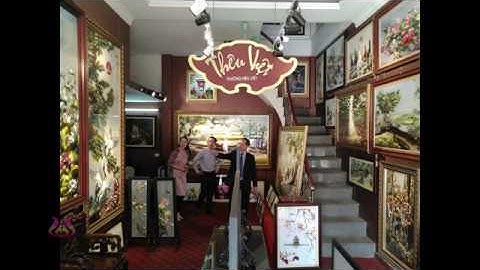 Tùng Hạc Diên Niên || Tranh thêu tay cao cấp Thêu Việt || Thêu Việt