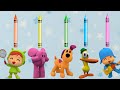 POCOYO COLORING FOR CHILDRENS / COLORINDO O POCOYO - Nursery Rhymes for Kids and Babies