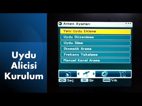 Uydu Alıcısı Kurulumu | Eski Tip Uydu Alıcısı Basit Cihaz