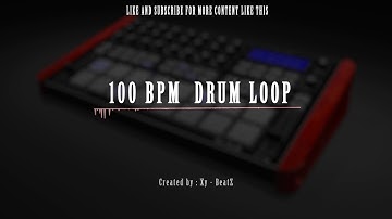 100 BPM Dance Hall Drum Loop | Chica | With Drum Stems Nr 3