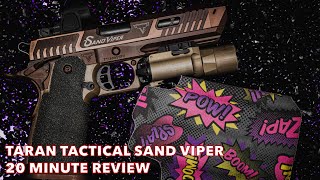 Taran Tactical Sand Viper | 20 Minute Review screenshot 4