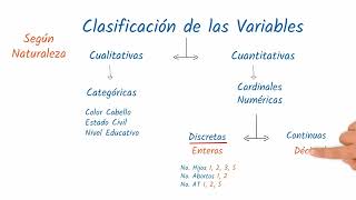 🟢 Variables 👉 Clasificación según su naturaleza