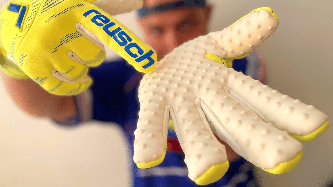 Reusch PURE CONTACT SPEEDBUMP Goalkeeper Gloves YouTube