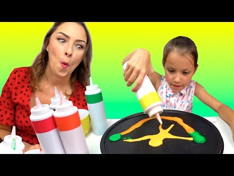 видео: PANCAKE ART CHALLENGE БЛИННЫЙ ЧЕЛЛЕНДЖ Back To School / Вики Шоу