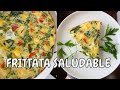 SI TIENES HUEVOS Y VERDURAS, PREPARA ESTA FRITTATA SALUDABLE| Michela Perleche