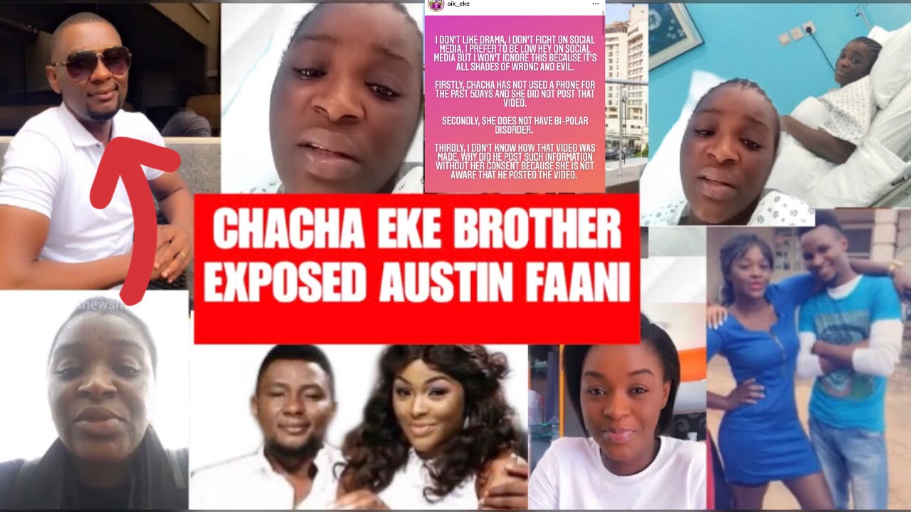 Chacha Eke Brother Exposed H Dden Secrets About Faani My Sister Does Not Have B Polar D Sorder Youtube