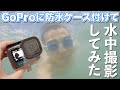 裸の水中ボチャンは怖いので、GoProに防水ケース付けて水中撮影してみた。 / GoPro HERO10&9 PROTECTIVE＋WATER PROOF HOUSING