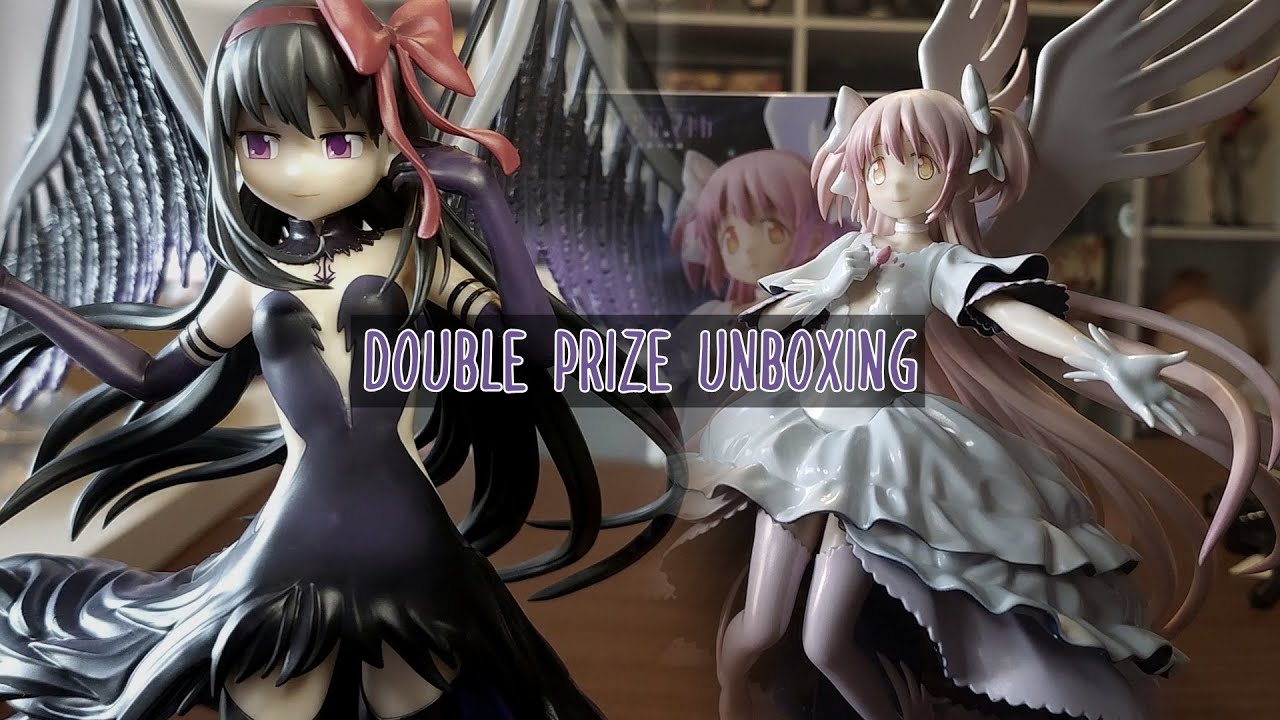 Banpresto Ultimate Madoka & Devil Homura prize figure unboxing