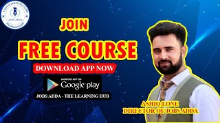 Test Announcement & Free Course | Join Through Jobs Adda Android App | @ Jobs Adda. screenshot 5