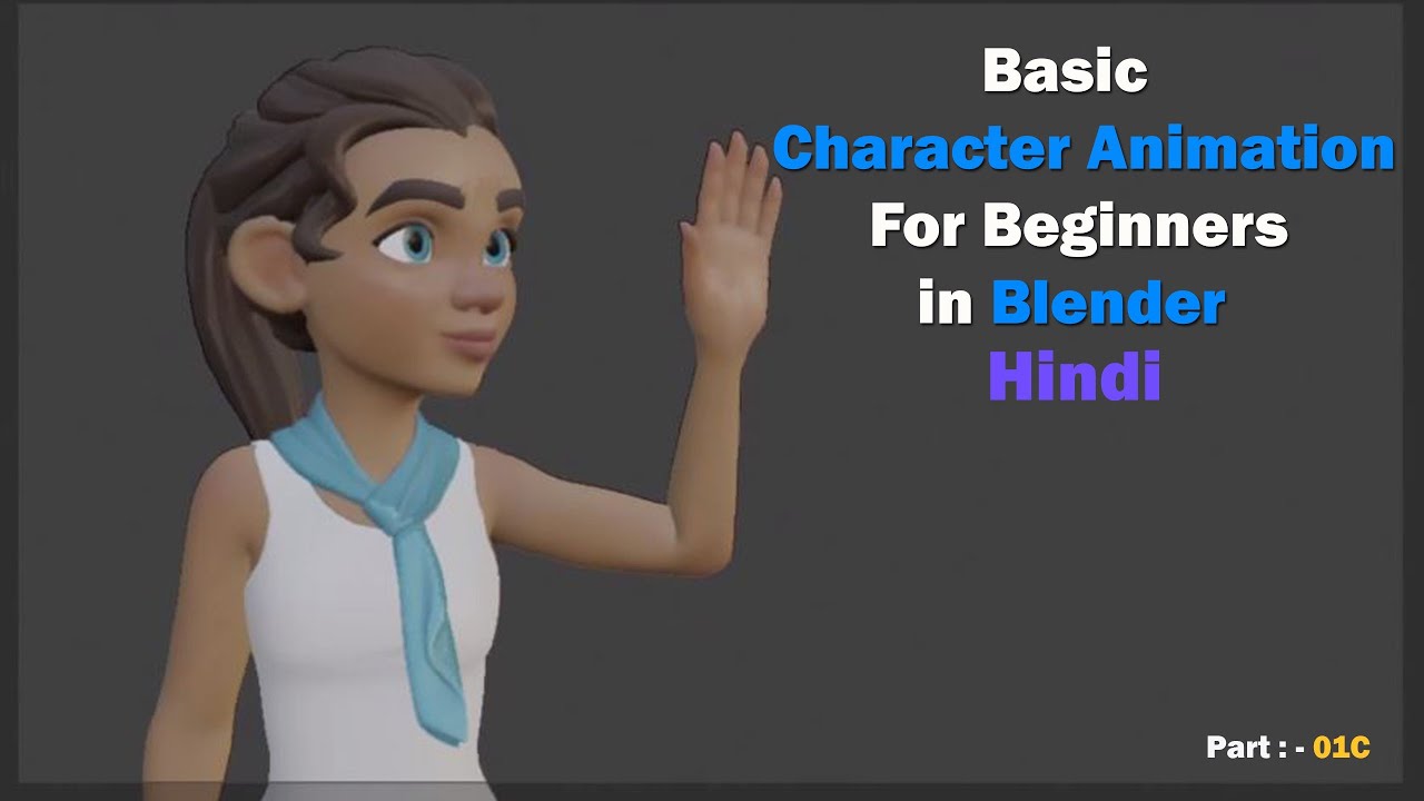 Hand Waving - Basic Character Animation For Beginners in Blender ...