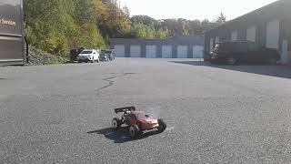 Highly upgraded 1/8 losi 8ight nitro buggy with KE25 engine