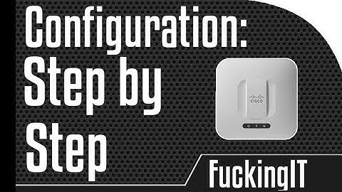 Cisco Access Point - Initial IP Configuration (WAP371)