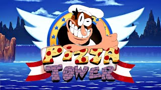 Pizza Tower un juego de Sonic hecho por Wario