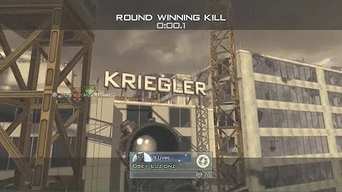 Obey: MW2 Clips of the Week #27 (INSANE CROSSMAP TRICKSHOT!)