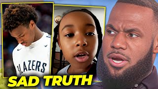 The Sad Truth About Lebron and Savannah's Kids