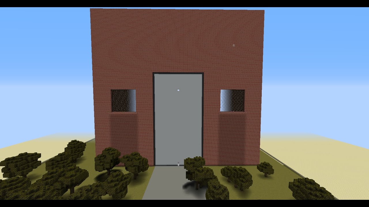 Building a life sized house in minecraft part 1