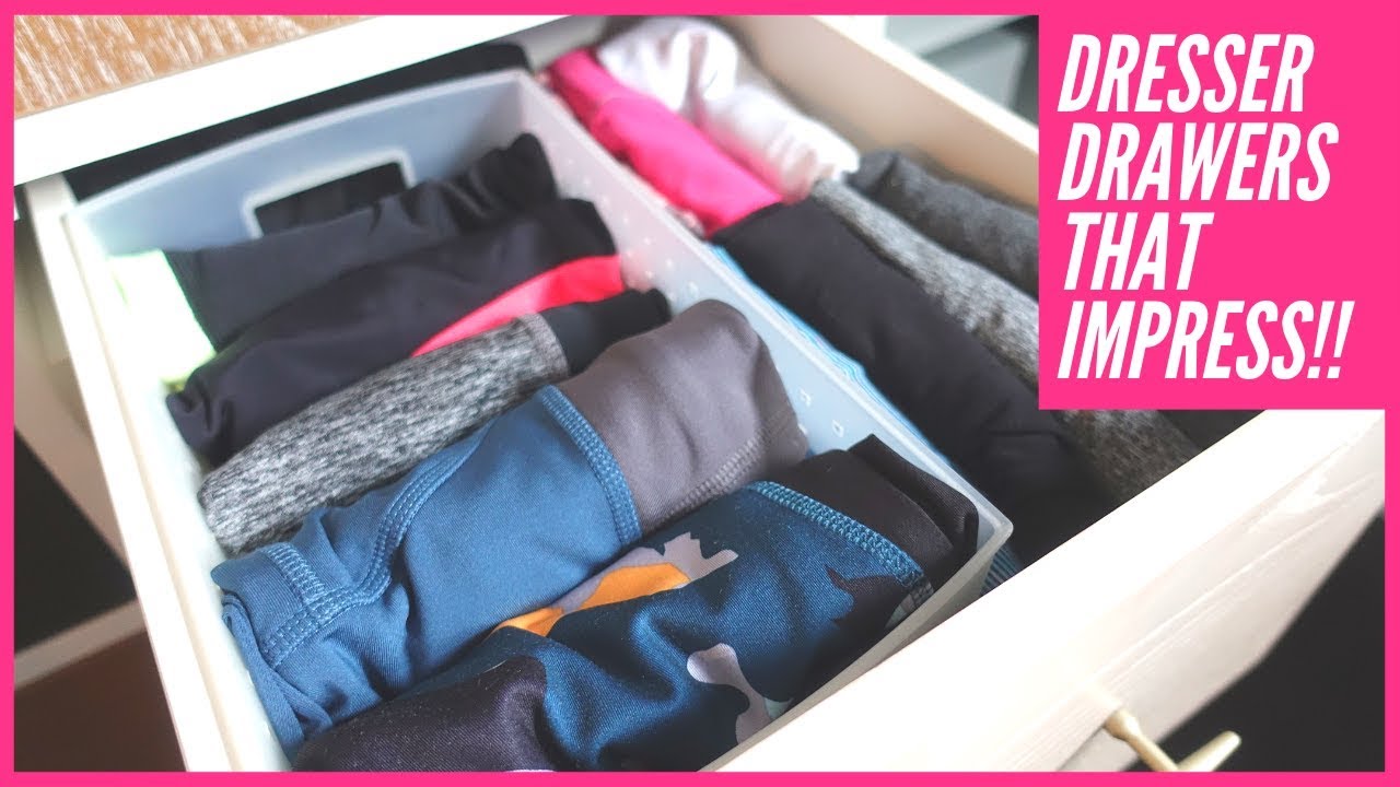 Organize Your Dresser Drawers Like A Professional