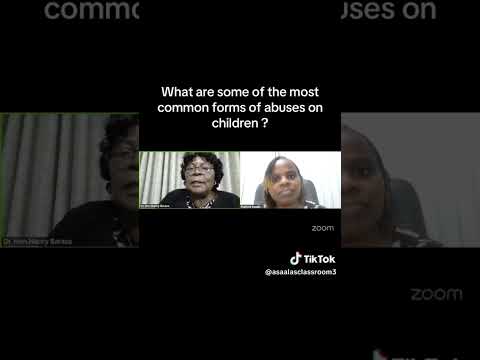 HON DR. NANCY BARAZA: COMMON FORMS OF ABUSE ON CHILDREN