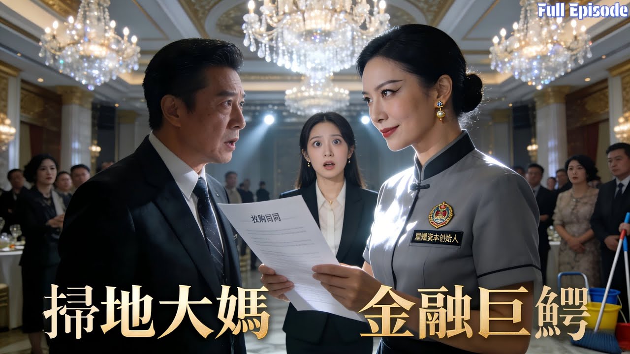 隱退金融女王化身保潔，反轉職場
