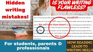Spot Grammar & Punctuation Mistakes! | Improve Your Writing Skills