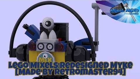 Lego Mixels Redesigned Myke [Made By Retromaster94]