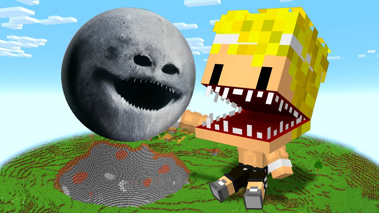 Me Comí La LUNA en Minecraft...